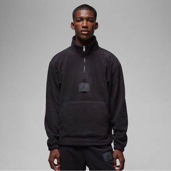 Jordan Essentials Winterized Fleece Jacket Half-Zip - Picture 1 of 9